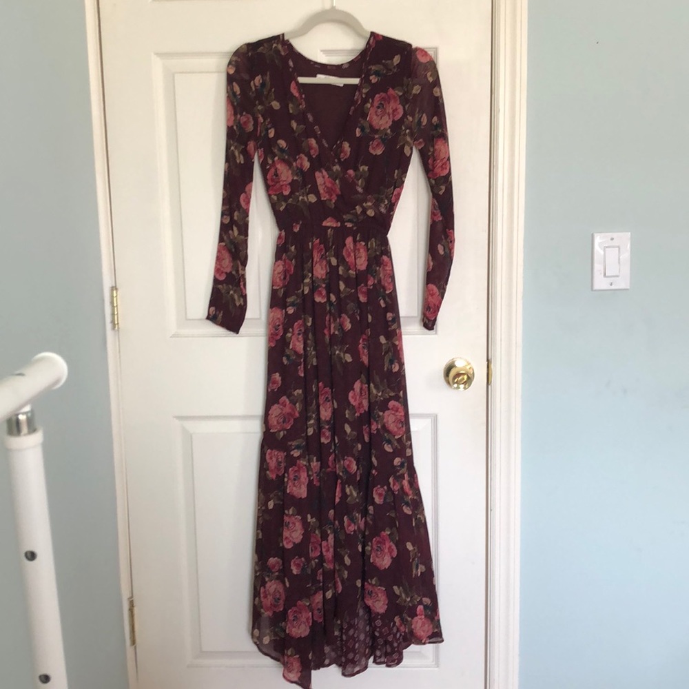 Floral maxi dress